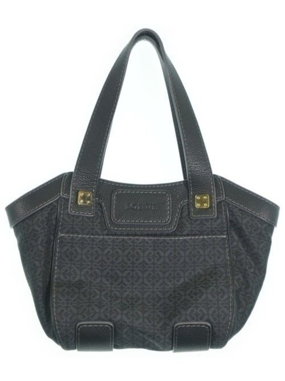 Loewe Anagram Tote Bag Black